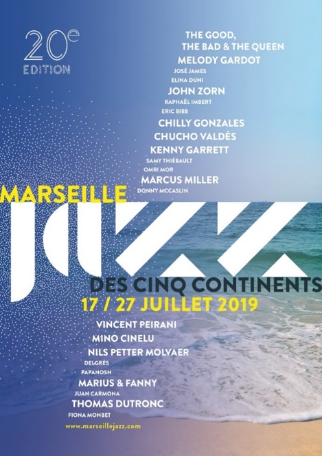 Affiche Jazz des 5 continents