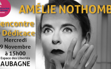 Les rencontres littéraires d'Aubagne : Amélie Nothomb